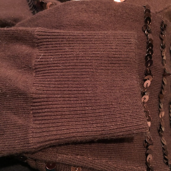 NWT authentic Y2K sequin zip up hoodie sweater - Picture 11 of 12